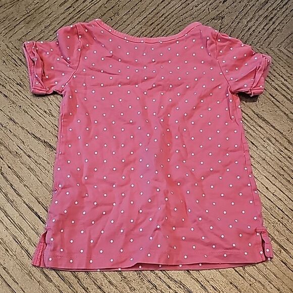5T cotton polka dot shirt - Picture 4 of 5